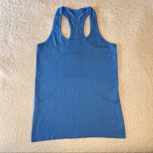 lululemon Swiftly Tech Tank size 6 in blue